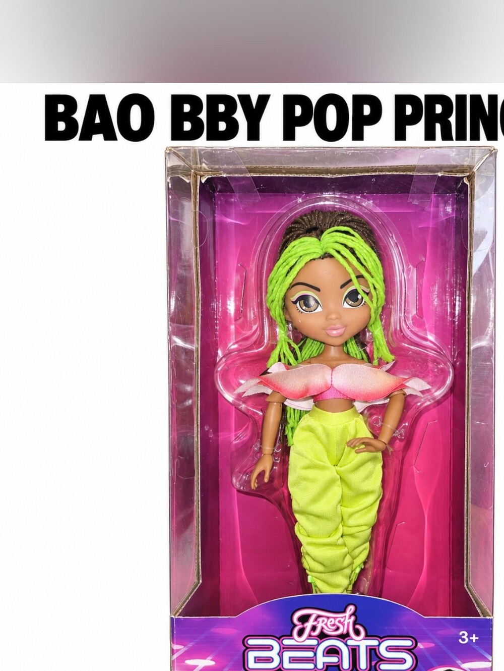 Fresh Beats Bao BBY Pop Princess Fashion Doll Premium Hair New in Box 2023